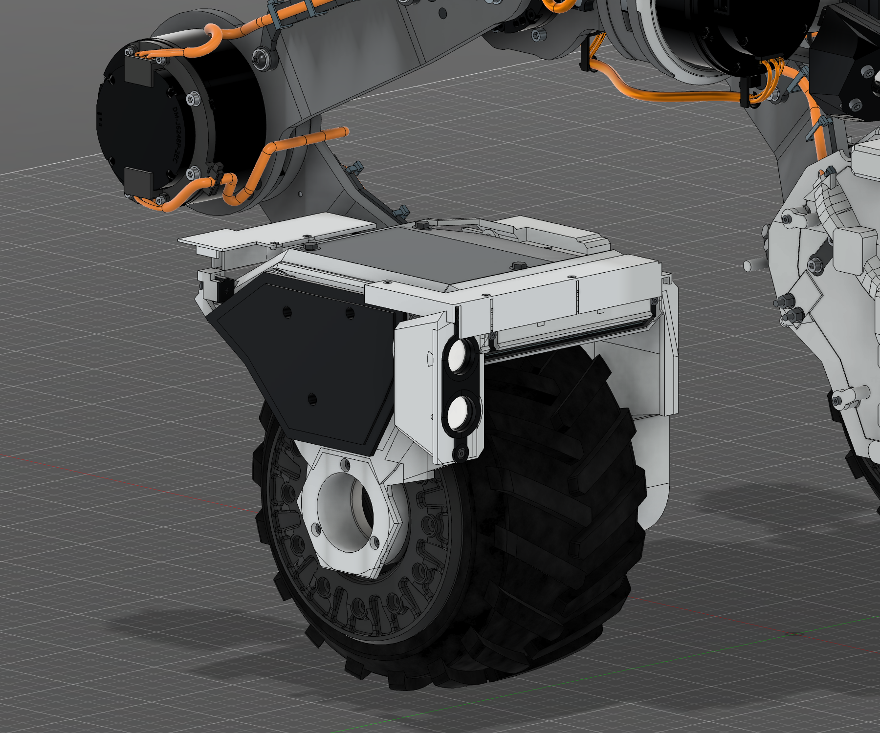 Completed R12 v5 fender CAD with captured front light cassette, lens and low controller enclosure; physical qualification pending.